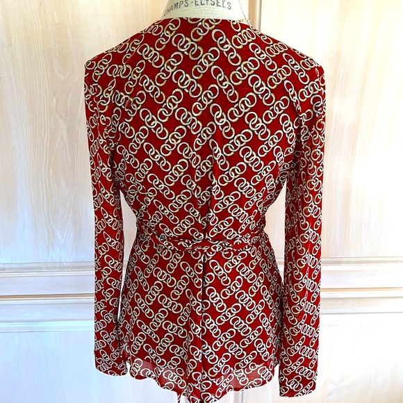 Cabi F20 Ringleader Wrap Top # 3951 NWT - Picture 7 of 8